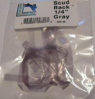 scud back 1/4 grey Hareline  